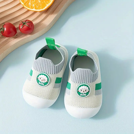Zapatos tejidos para bebé antideslizantes