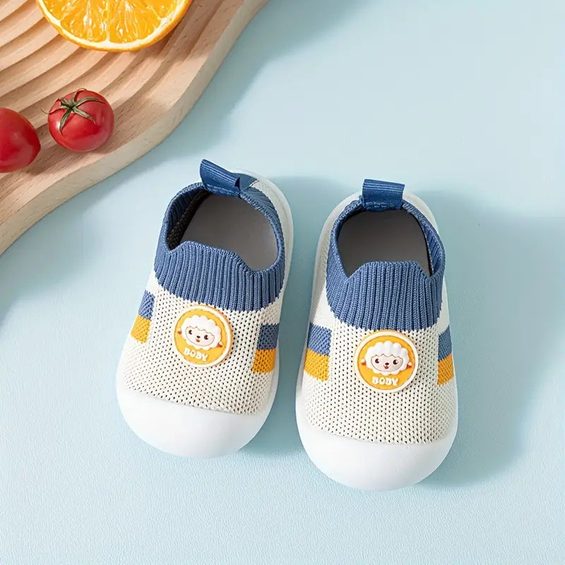Zapatos tejidos para bebé antideslizantes