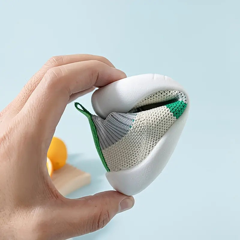 Zapatos tejidos para bebé antideslizantes