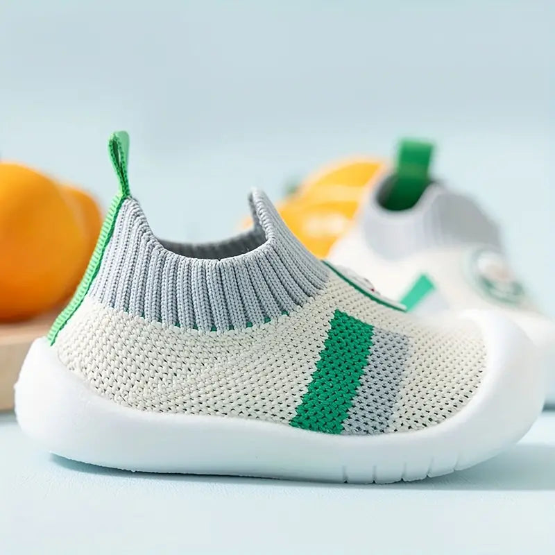Zapatos tejidos para bebé antideslizantes
